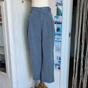 American Eagle High Waisted Straight Leg Trousers